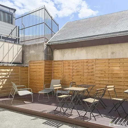 Apartmán Charming 16m In 20 With Shared Terrace Paříž